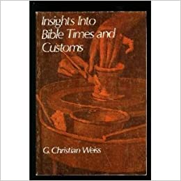 Cover of Insights into Bible Times and Customs